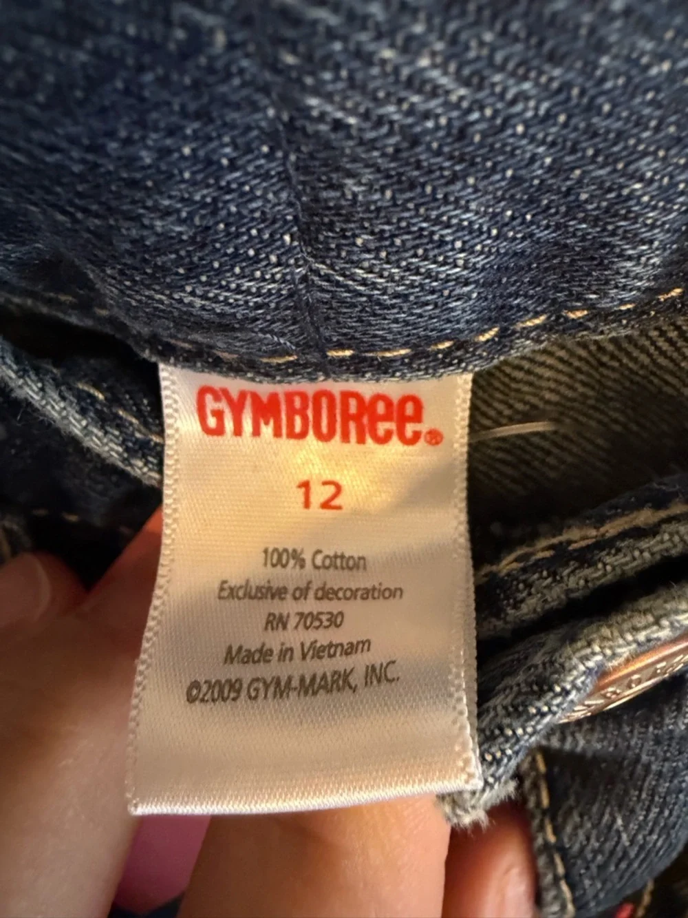 Rare 2009 Y2K NWT Gymboree Girls Embroidered Bootcut Jeans | Size 12